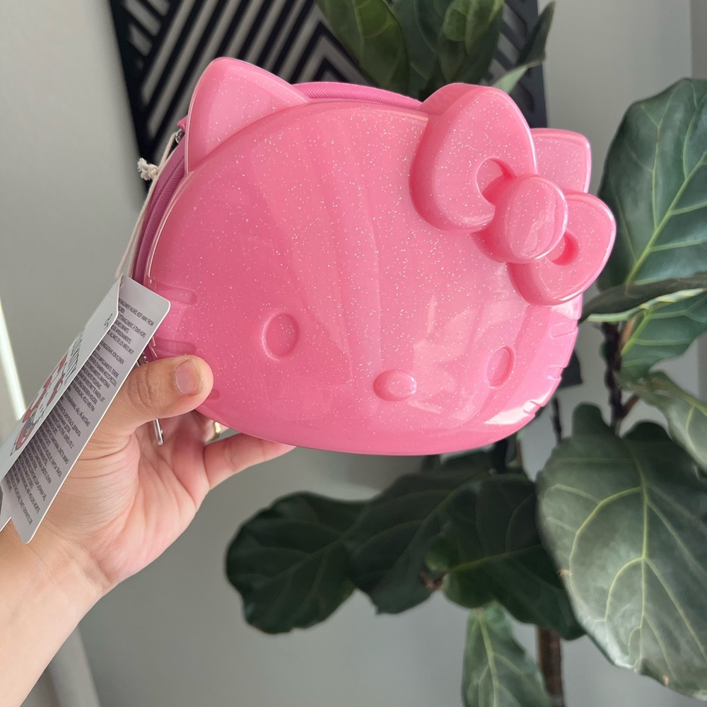 Sanrio Hello Kitty Pink Shell Crossbody
